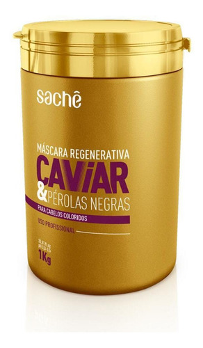 Máscara Regenerativa Caviar & Pérolas Negras Sachê 1kg