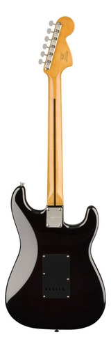 Guitarra Fender Squier Classic Vibe 70 Stratocaster para zurdos, color negro