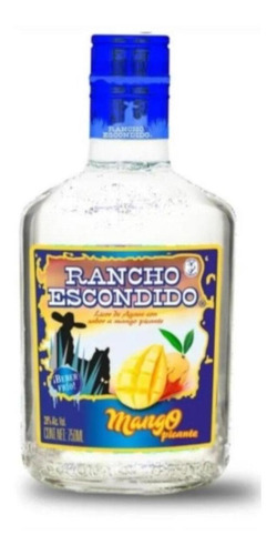 Licor De Agave Rancho Escondido Mango Pican 750 Ml