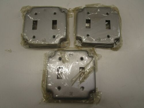 *lot Of 3* Garvin 4  Square, 1/2 In. Raised Two Toggle S Yyx