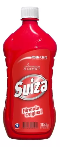 Suiza Cera al Solvente para Madera Roble Claro 850 ml - Villard & Louis