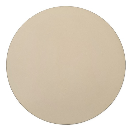 Base Circulo Mdf Plato De Sitio 25cm Blanco Pack 12 Unidades