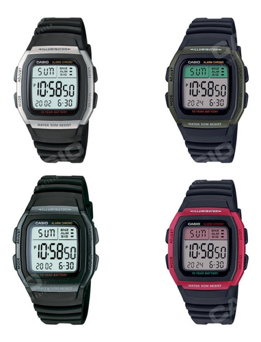 Imagen 2 de 2 de Reloj Casio Core W-96h-4