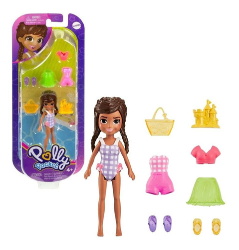 Polly Pocket Mini Pacote De Moda Shani Hkv86 - Mattel