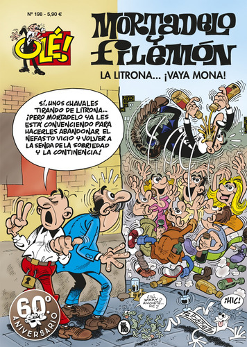 La Litrona... ¡vaya Mona! (olé! Mortadelo 198) Ibañez, Fr