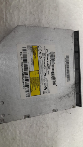Gravador Dvd Notebook Dvd Writer Model: Su-208cb/scfh (Usado)