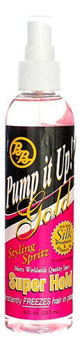 Bronner Brothers Pump It Up Spritz Gold Super Hold, 8 Oz (p.