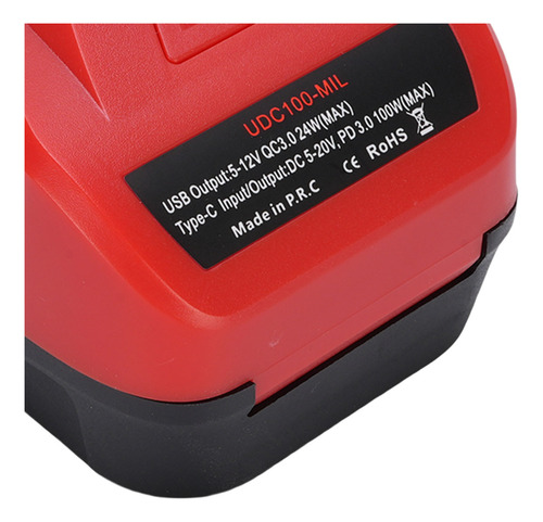 Adaptador Usb De Batería, Estación De Alimentación Inversora