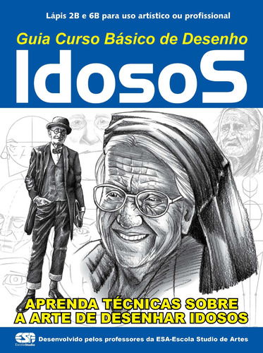 Guia curso básico de desenho - Idosos, de On Line a. Editora IBC - Instituto Brasileiro de Cultura Ltda, capa mole em português, 2018