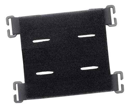 2 Molle Panel Pad Patches Display Board Para Ropa Negro