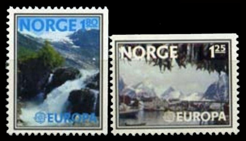 Tema Europa - Noruega 1977 - Serie Mint