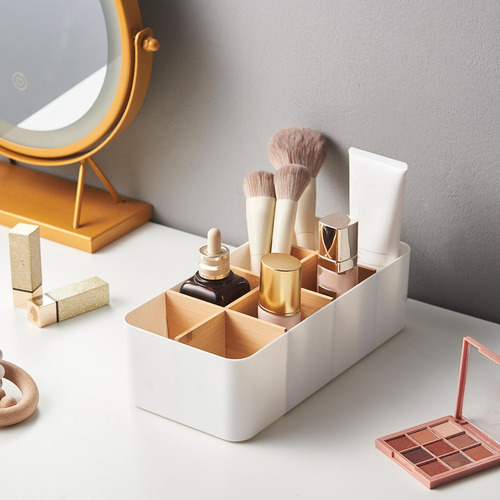 Organizador De Escritorio Moderno Para Guardar Cosméticos Y