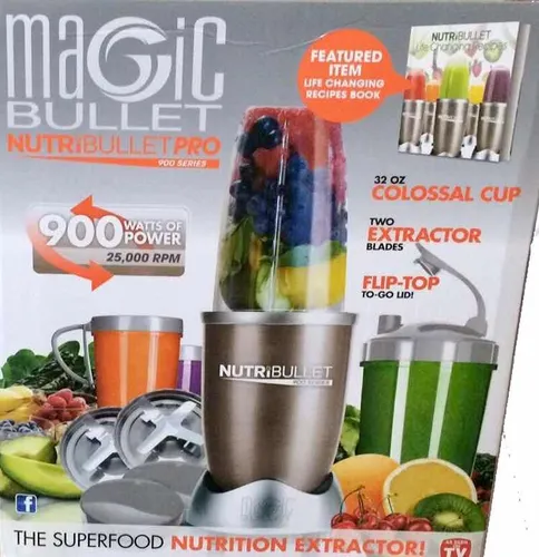 Nutribullet 900, el extractor más poderoso de nutrientes