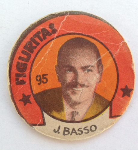 Figurita De J. Basso N° 95 Album Figuritas 1952