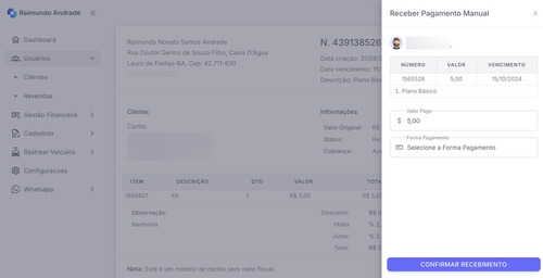 Sistema De Recebimentos Boleto E Pix (demo)