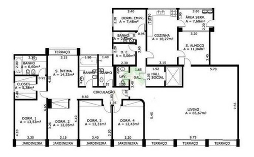 Imagem 20 de 20 de Apartamento Alto Padrão - Ap2083