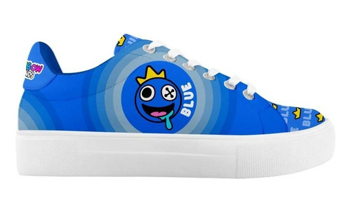 Tenis Azul Blue Rainbow Friends Roblox Agujeta