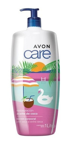 Crema Corporal Avon Care Restauracion Aceite Coco 1 Lt Dispe