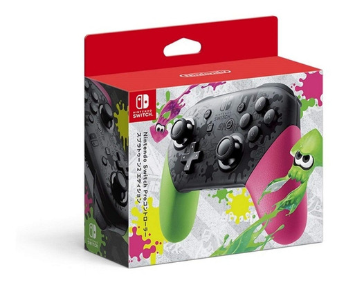 Control Pro Splatoon Nintendo Switch Nuevo Original