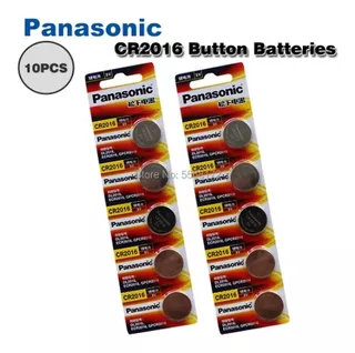 10 Pilas Bateria Panasonic Cr2016 2016