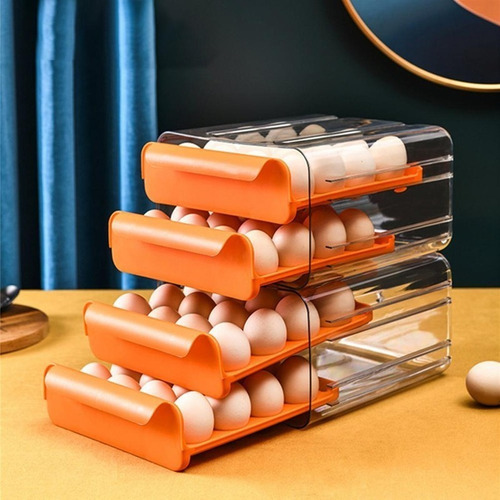 Caja De Almacenamiento De Huevos Práctica Hermética For Mas