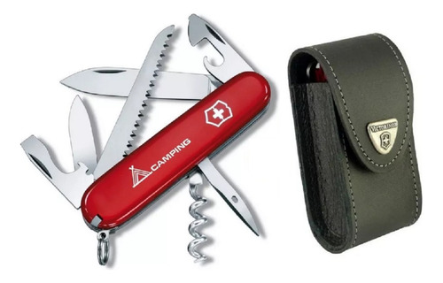 Cortaplumas Victorinox Camper Roja 13 Usos 1.3613.71 +funda.