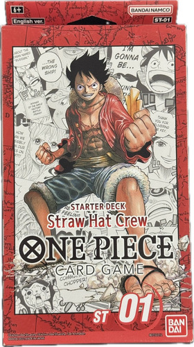 Starter Deck Straw Hat Crew One Piece Card Game St-01