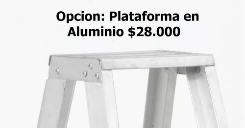Escalera Aluminio Tijera 10 Pasos  3.00 Metros 136 Kg 