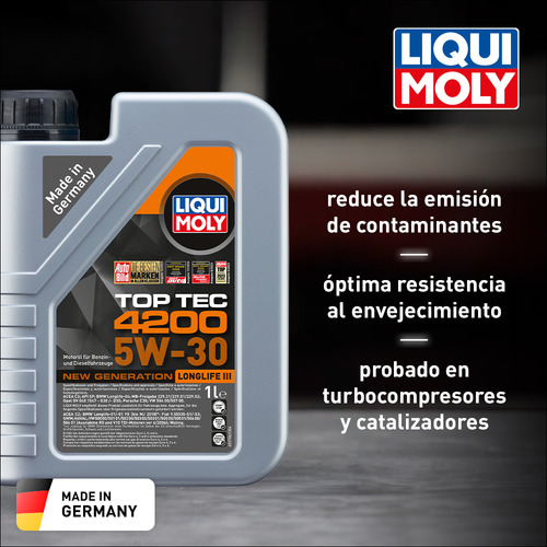 Óleo de motor Top Tec 4200 5w-30 Liqui Moly 1lt