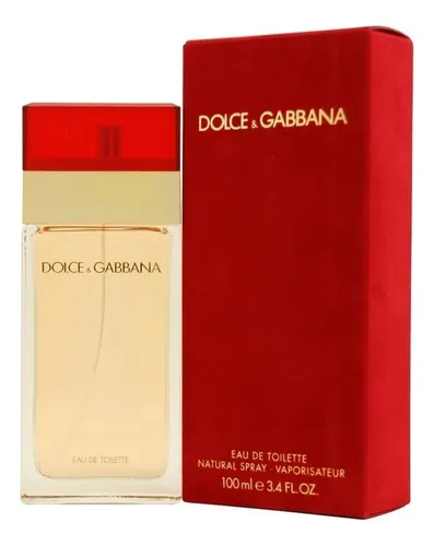 Dolce & Gabbana Vermelho Pour Femme Edt - Perfume Feminino 100ml