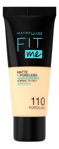 Base De Maquillaje Maybelline New York Fit Me Matte & Porele