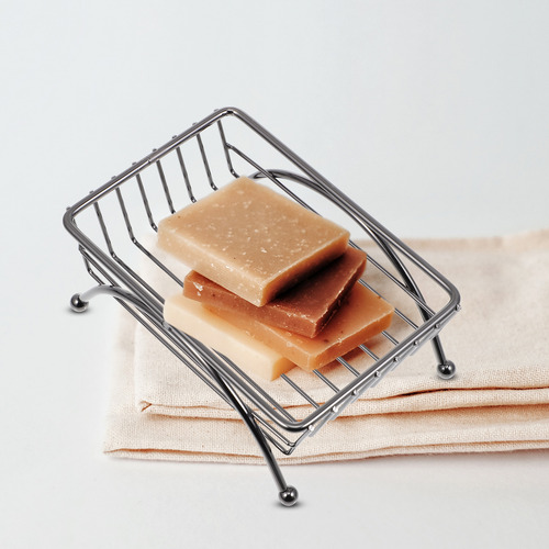 Jabonera Para Lavabo De Baño, Jabonera De Hierro Forjado