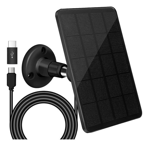 Eeekit Cargador De Panel Solar Para Camara De Seguridad Inal