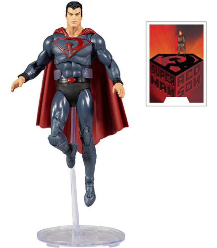 Superman (red Son) - Dc Multiverse - Mcfarlane Toys 