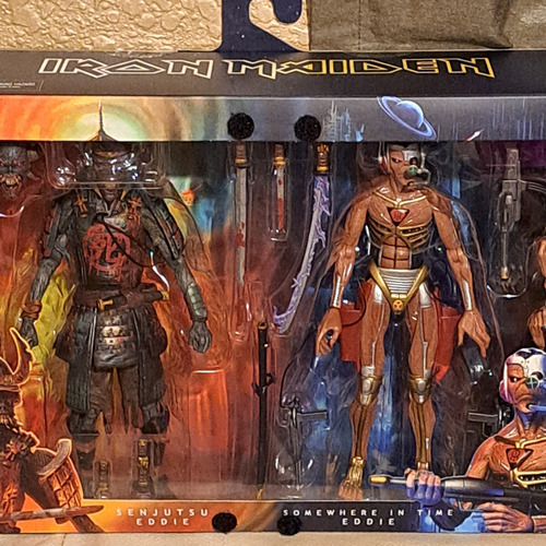 Iron Maiden Figura De Accion 2 Pack