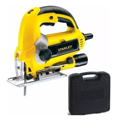 Sierra Caladora Stanley 600w Ingletadora Madera Stsj0600k