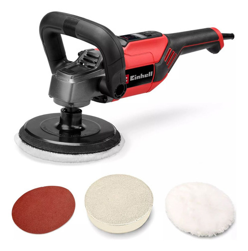 Pulidora Y Lijadora Einhell Cc-po 1100/150 Ce 1100w 150mm Color Rojo Frecuencia 50/60 Hz