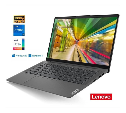 Laptop Lenovo 14itl05 Core I7-1165g7 8gb 512gb 14fhd Win11 (Reacondicionado)