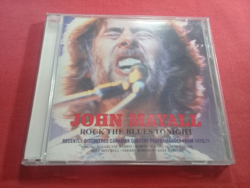 John Mayall  / Rock The Blues Tonight Cd Doble / England B 