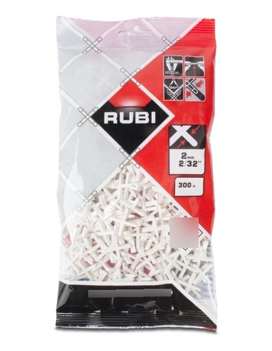 Separador Ceramica Rubi 2.0 Mm - Bolsa 300 Unidades
