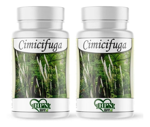 Cimicifuga (actaea Racemosa)  500 Mg 120caps (2x 60 Caps)