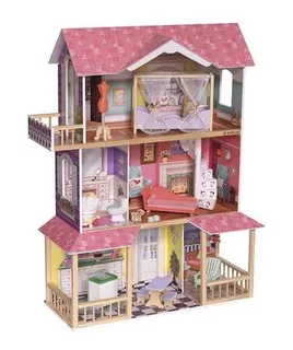 Casa De Muñecas Barbie Casita Kidkraft Viviana Accesorios