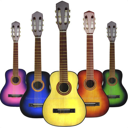 Guitarra Criolla Niño Mini + Funda + Pua + Garantia + Envios