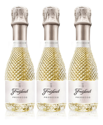 Kit Espumante Freixenet Prosecco D.o.c. Seco 200ml - 03 Un.
