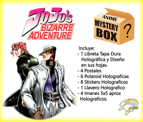 Jojos Bizarre Adventure Caja Misteriosa Mystery Box Anime