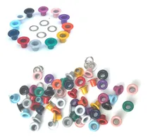 Comprar Eyelets Ojillos Colores Surtidos Y Arandelas