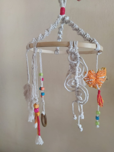 Móvil Para Cuna En Macramé