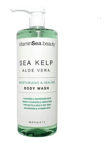 Jabón Liquido Corporal Aloe Vera Vitamins And Sea Beauty 1l