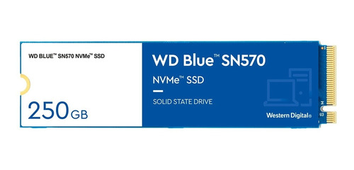 Disco Solido Ssd 250gb Western Digital Blue Sn570 M.2 Nvme