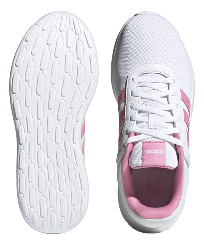 Tenis adidas Casual Lite Racer 4.0 Mujer Ji4959 Blanco